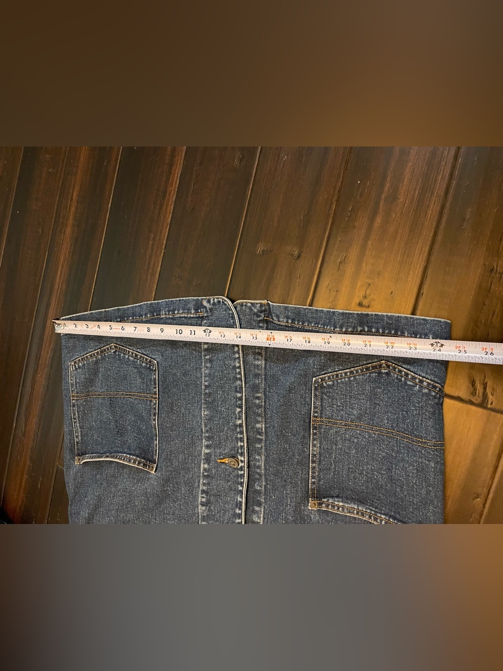 Rare Oversized Vintage Armani Jeans Men's Denim Utility Jacket - Picture 12 of 15